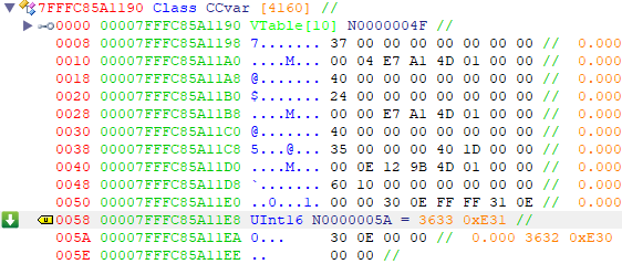 Array size